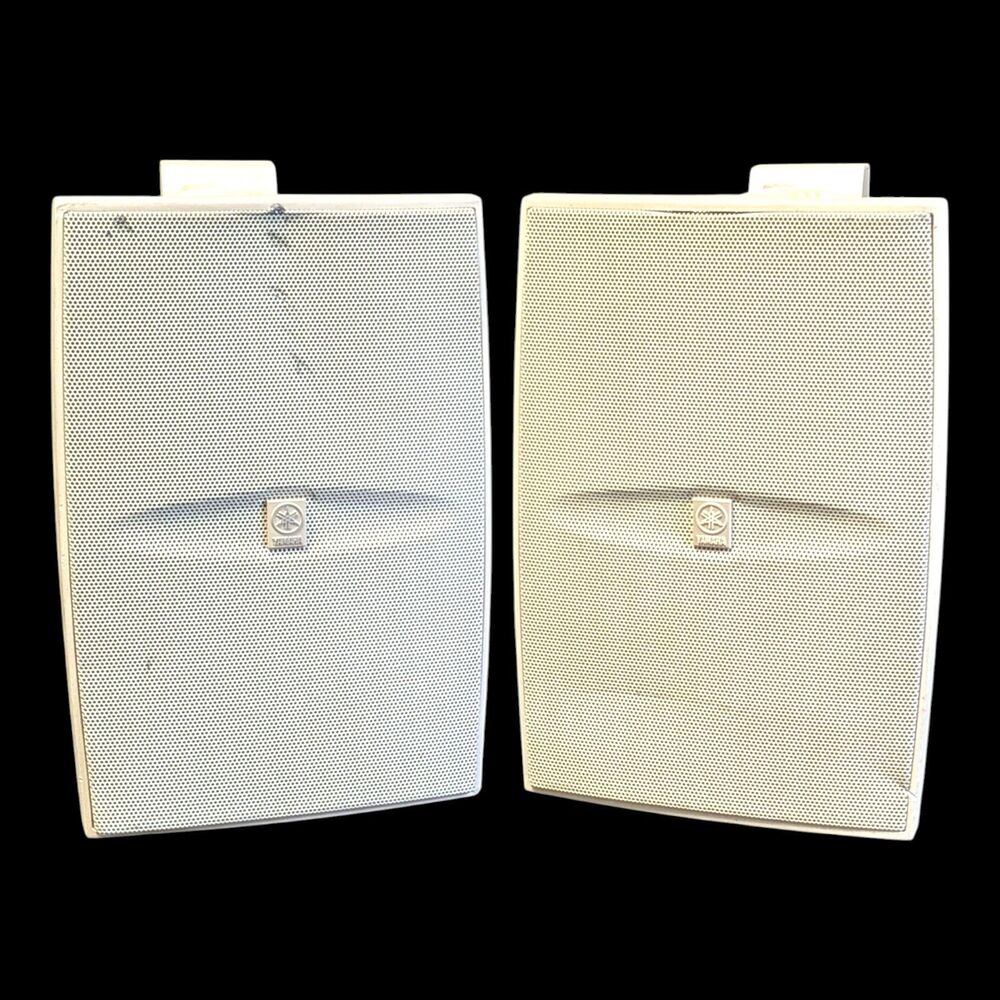 Yamaha NS-AW1 Indoor/Outdoor Satellite Speaker White **Untested